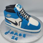 Layer cake en forme de chaussure Nike Jordan's