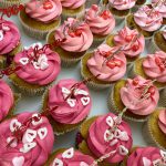 Assortiment cupcake Saint Valentin avec message