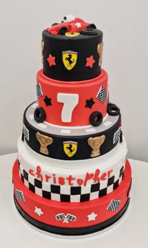 Layer cake anniversaire formule 1